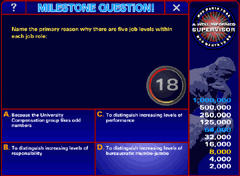 Who Wants to Be a Well-Informed Supervisor Screenshot